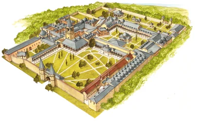 Topkapi-Palast. Istanbul, Türkei. Luftaufnahme